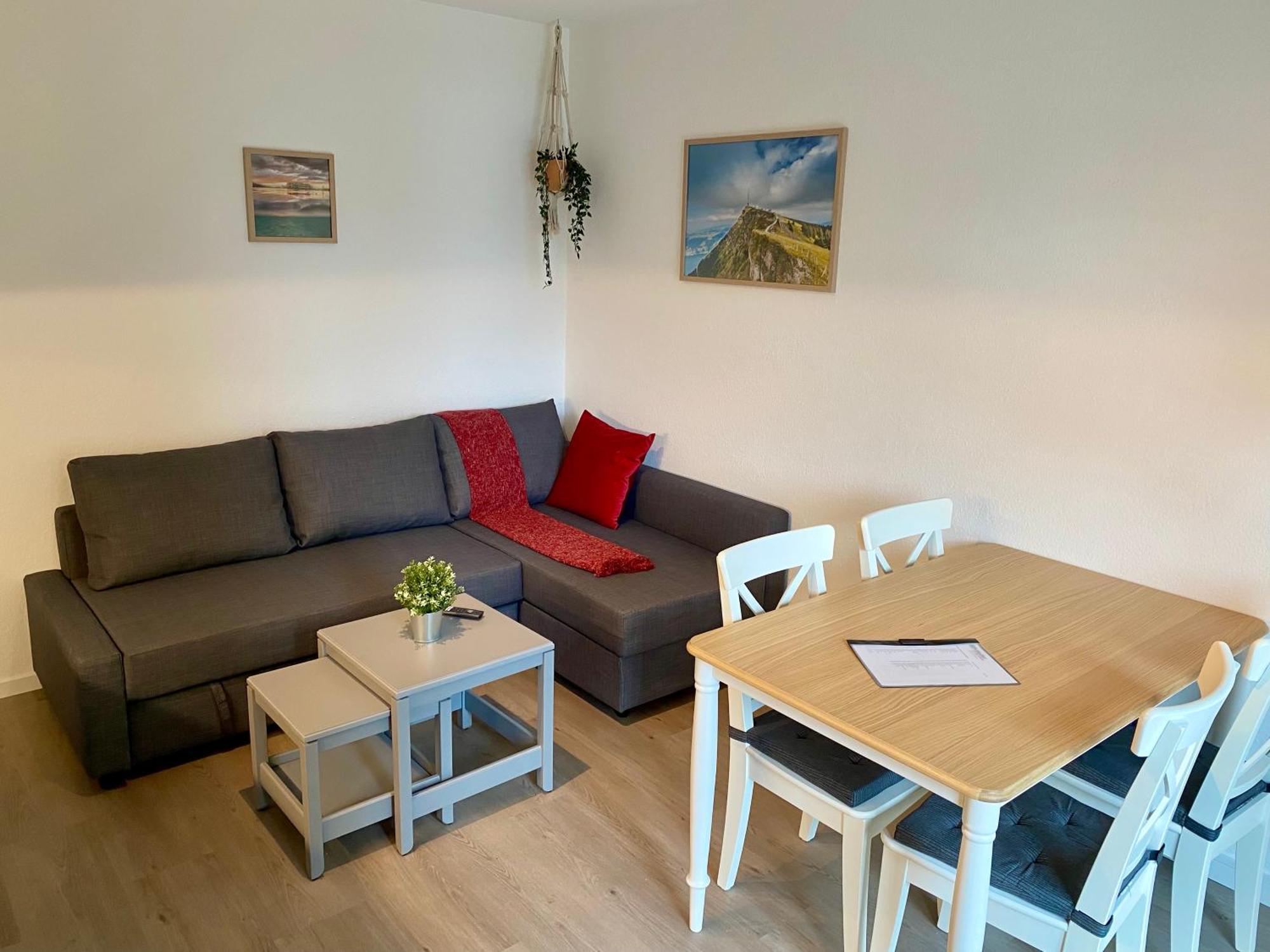 Beautiful Flat With Nice Lake And Mountain Views Weggis Exterior foto